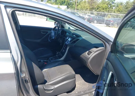 2015 Hyundai Elantra Limited from USA, damaged, VIN KMHDH4AE7FU282307